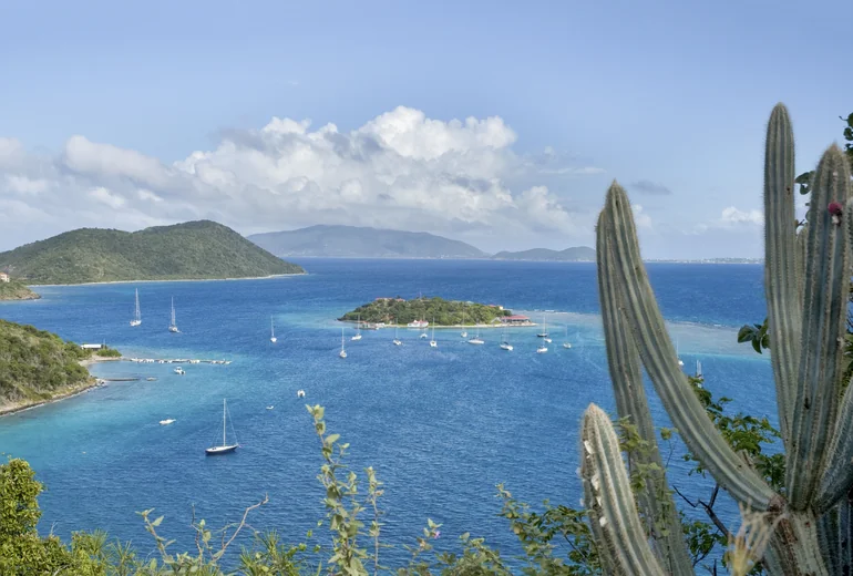 Sailing yachts at the start of a Croatian regatta