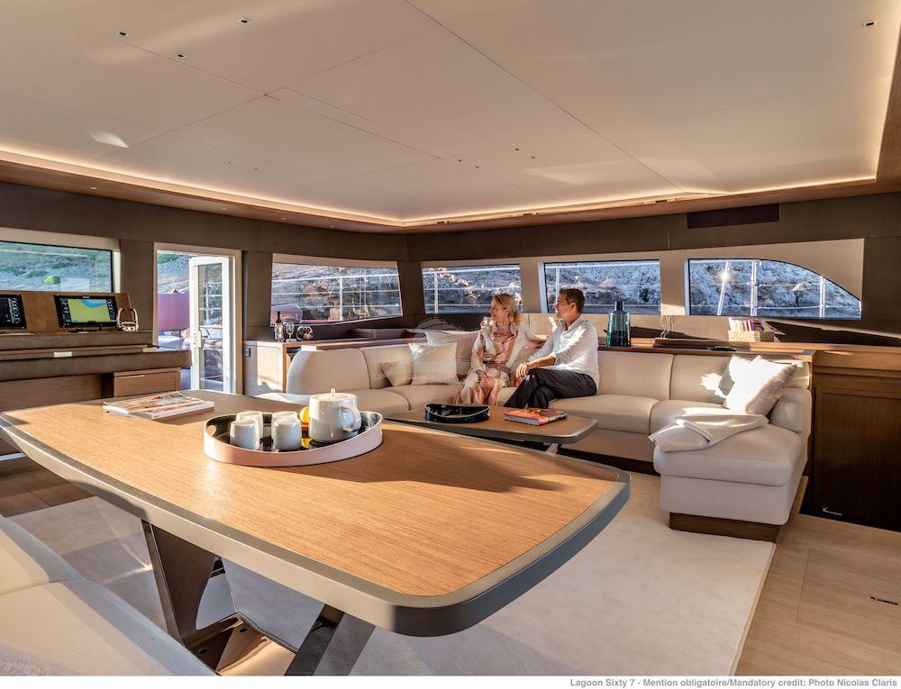 Lagoon 46 catamaran on Croatian charter middle Dalmatia